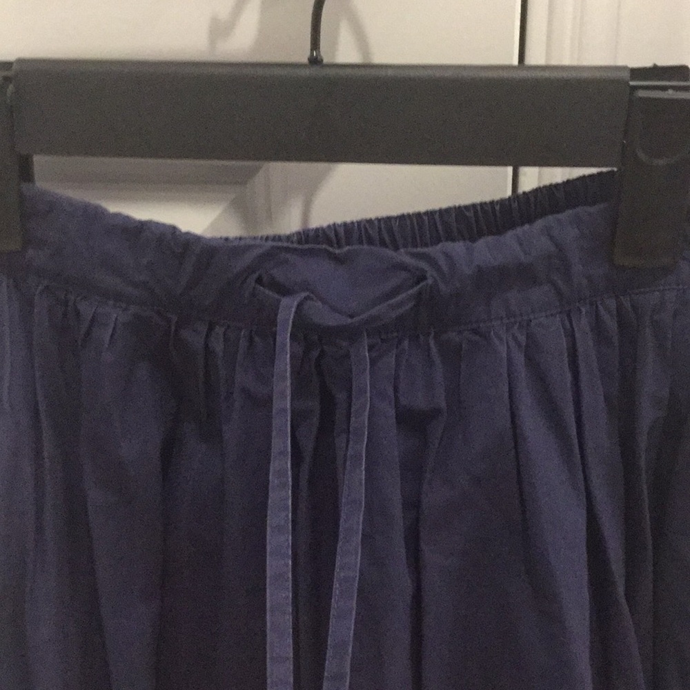 Comptoir Des Cotonniers navy cotton skirt - Picture 7 of 9
